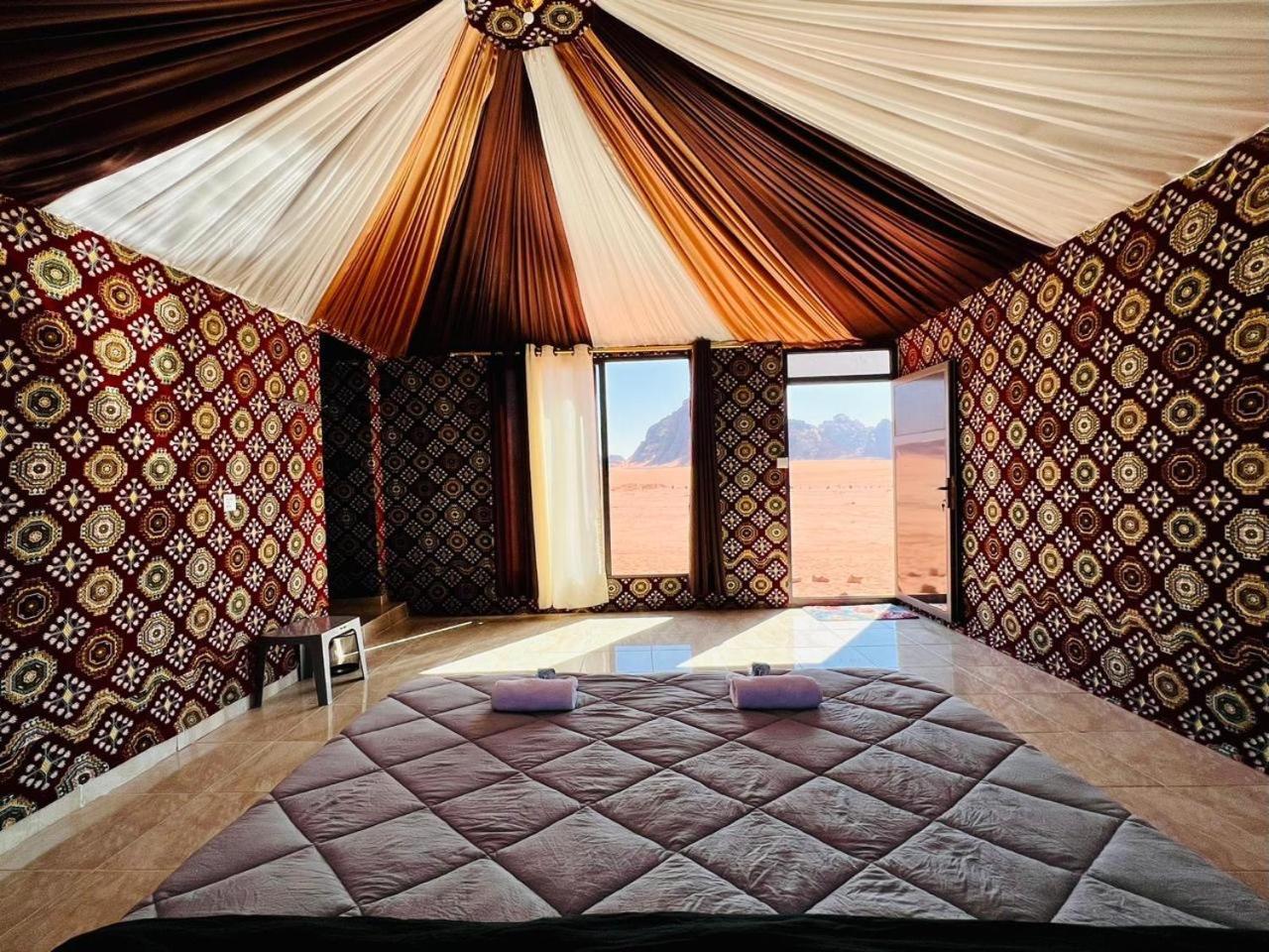 ホテル Salameh'S Bedouin Camp ワディ ・ラム エクステリア 写真